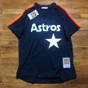 NWT Craig Biggio Houston Astros MLB Retro Jersey